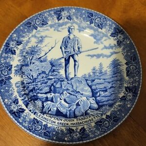 Blue Decorative Plate